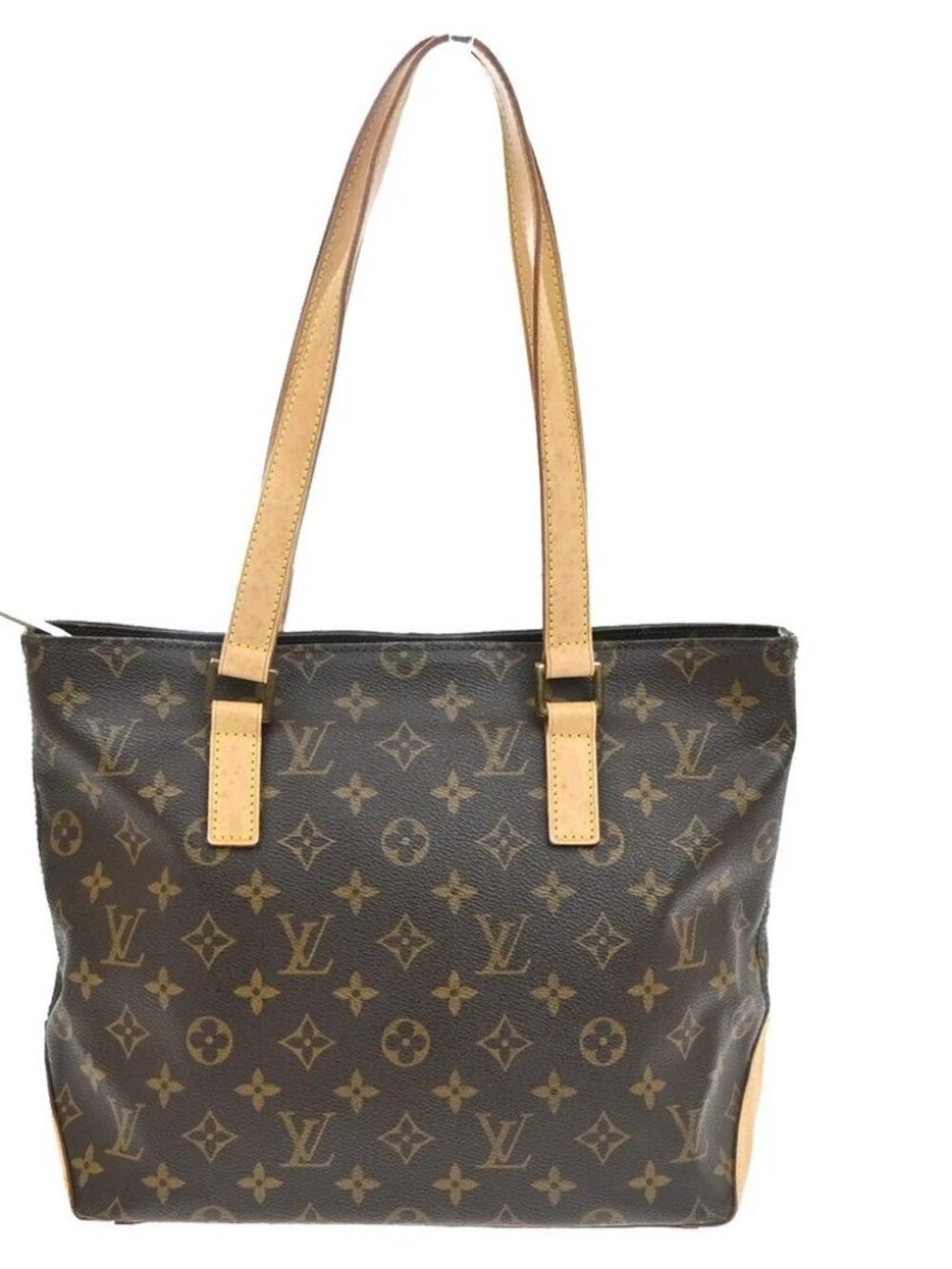 LOUIS VUITTON Cabas Piano Shoulder Bag Monogram Leather Brown M51148 71SA140
